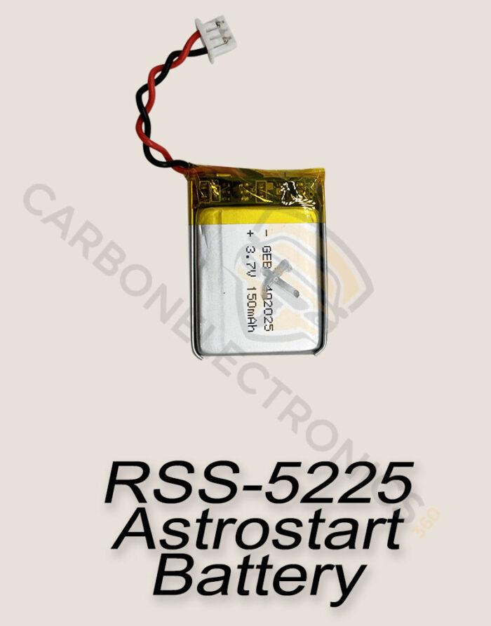 Shop Astrostart RSS 5225 Replacement Rechargeable Battery